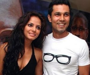 Randeep Hooda with his ex-girlfriend Neetu