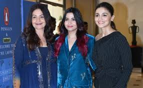 Pooja Bhatt with her half-sisters