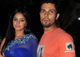 Neetu Chandra with her ex-boyfriend