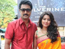 Sneha with her husband