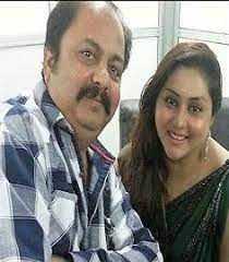 Namitha with her father