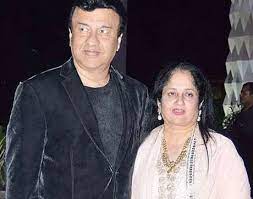 Anu Malik with his wife