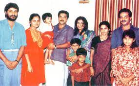 Mammootty with his family