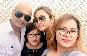 Jwala Gutta with her family