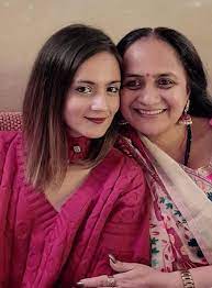 Shweta Rohira with her mother