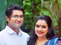 Rimi Tomy with her ex-husband