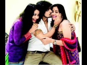 Sonu Nigam with his sisters
