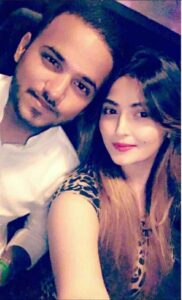 Shirin Kanchwala with her brother Abdeali