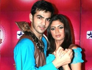 Kavita Kaushik with her ex-boyfriend Karan