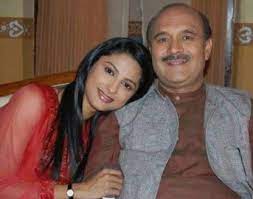 Rucha Hasabnis with her father