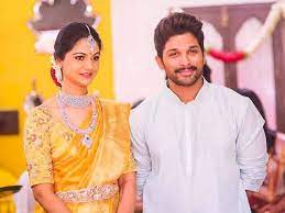 Sneha Reddy with her husband