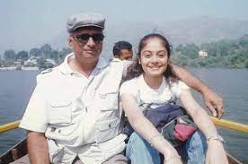 Toral Rasputra with her father