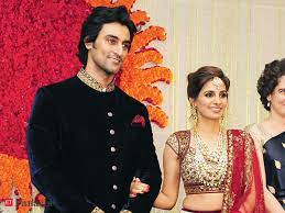 Kunal Karan Kapoor with his wife
