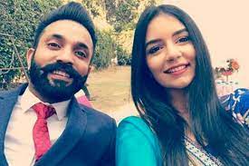 Dilpreet Dhillon with his wife