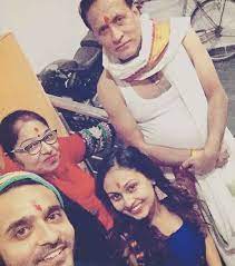 Ashish Sharma with his family