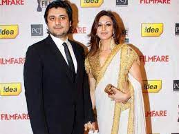 Sonali Bendre with her husband Goldie