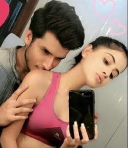 Urfi Javed with her ex-boyfriend