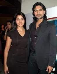 Gaurav Chopra with his ex-girlfriend Narayani