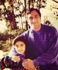 Adah Sharma with her father