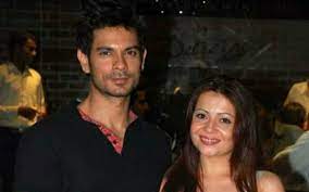 Samyukta Singh with her ex-husband