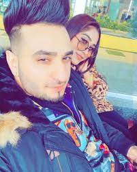 Afsana Khan with her boyfriend