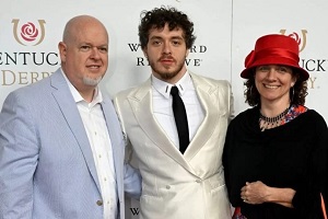 Jack Harlow with his parents